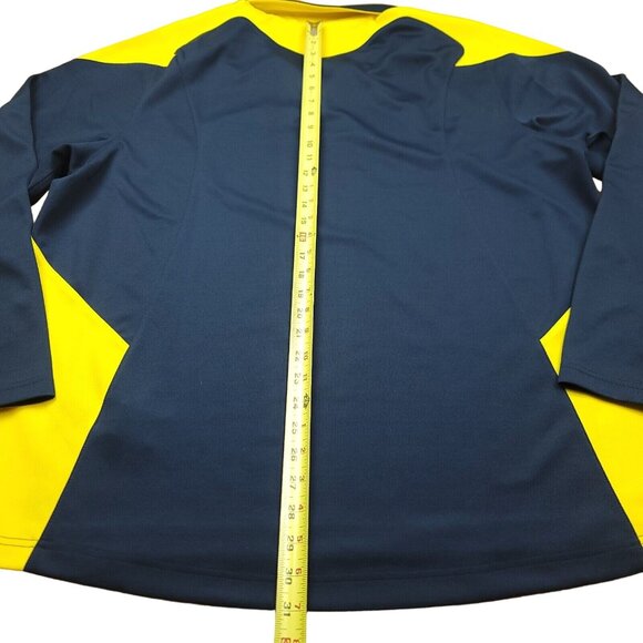 Adidas Mens XL Climalite Scorch Michigan Wolverines Performance‎ 1/4 Zip NCAA - Picture 11 of 14